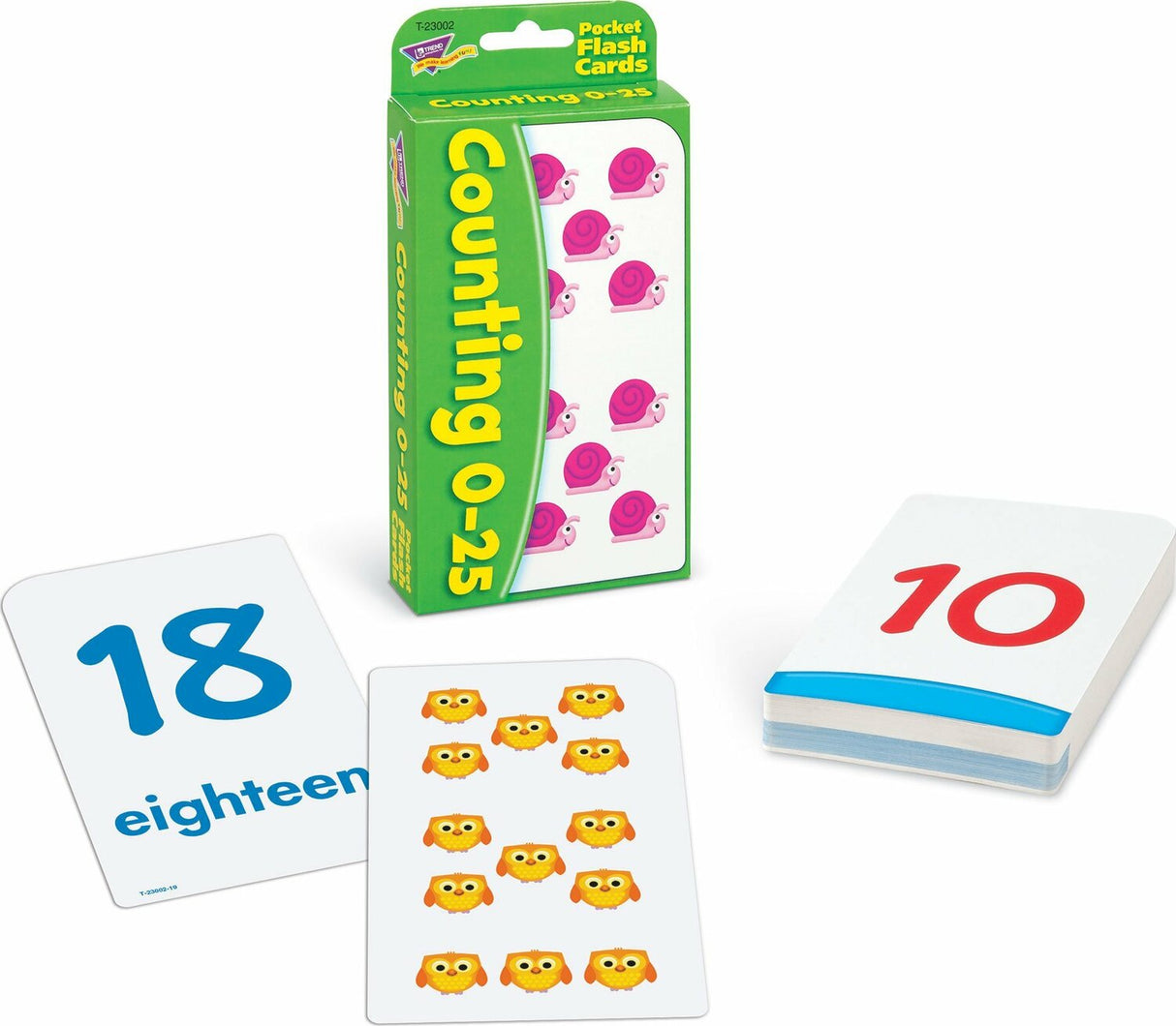 Counting 0-25 Pocket Flash Cards