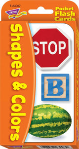 Shapes & Colors Pocket Flash Cards