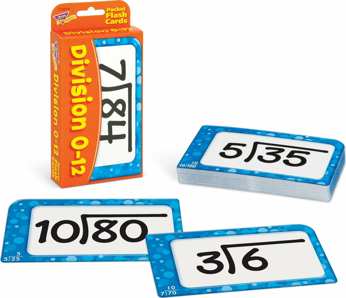 Division 0-12 Pocket Flash Cards