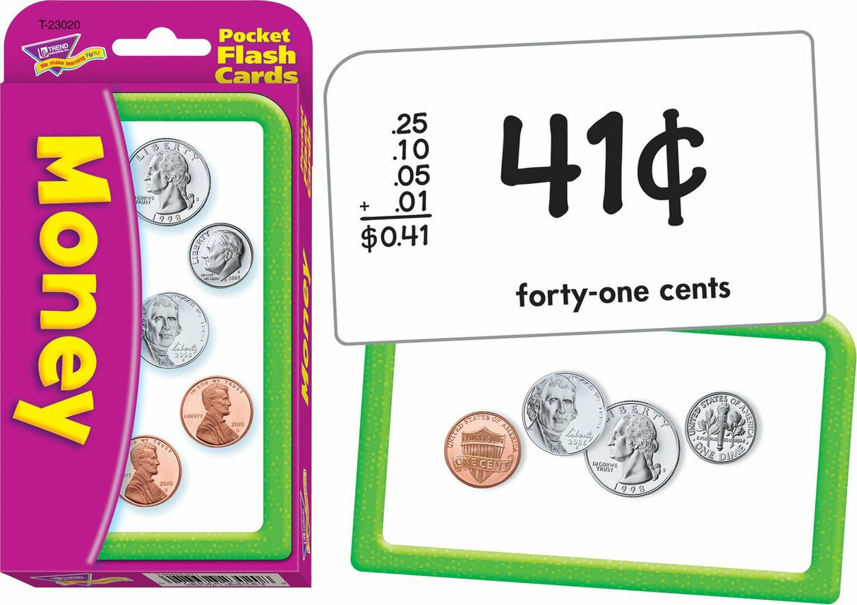 Money Pocket Flash Cards