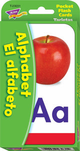 Alphabet/El Alfabeto Pocket Flash Cards