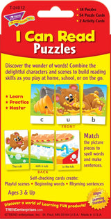 I Can Read Puzzles Challenge Cards