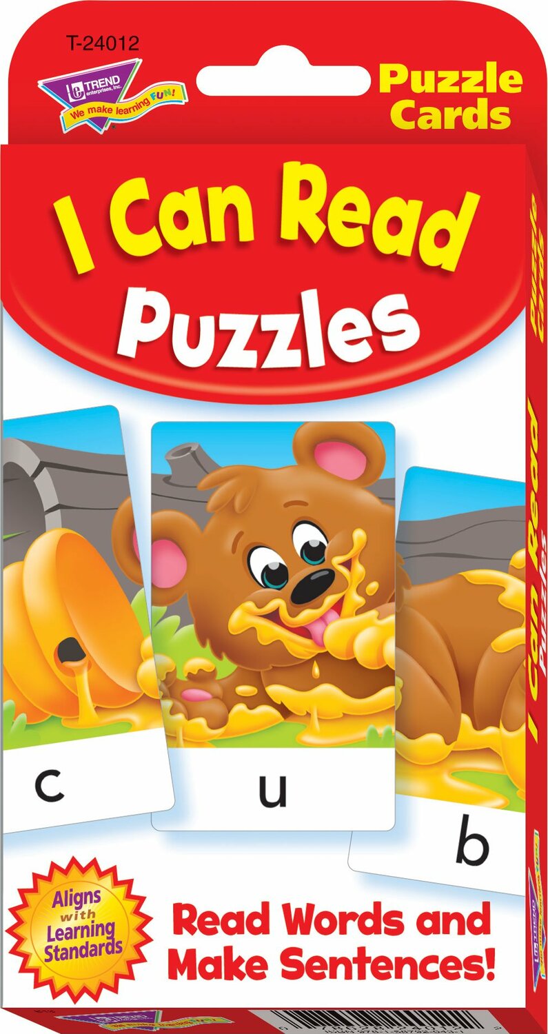 I Can Read Puzzles Challenge Cards