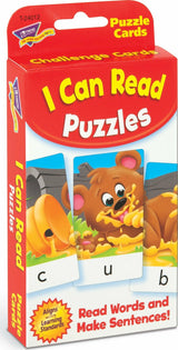 I Can Read Puzzles Challenge Cards