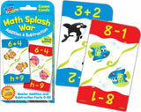 Math Splash War Addition & Subtraction Challenge Cards