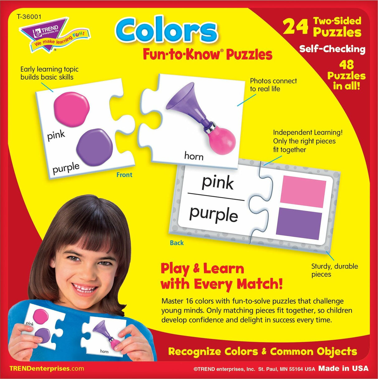 Colors Fun-to-Know Puzzles