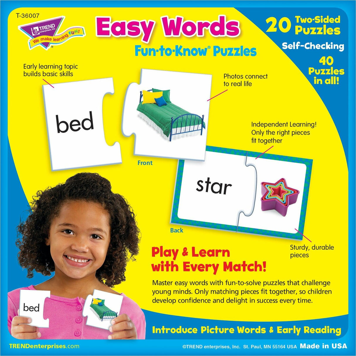 Easy Words Fun-to-Know Puzzles