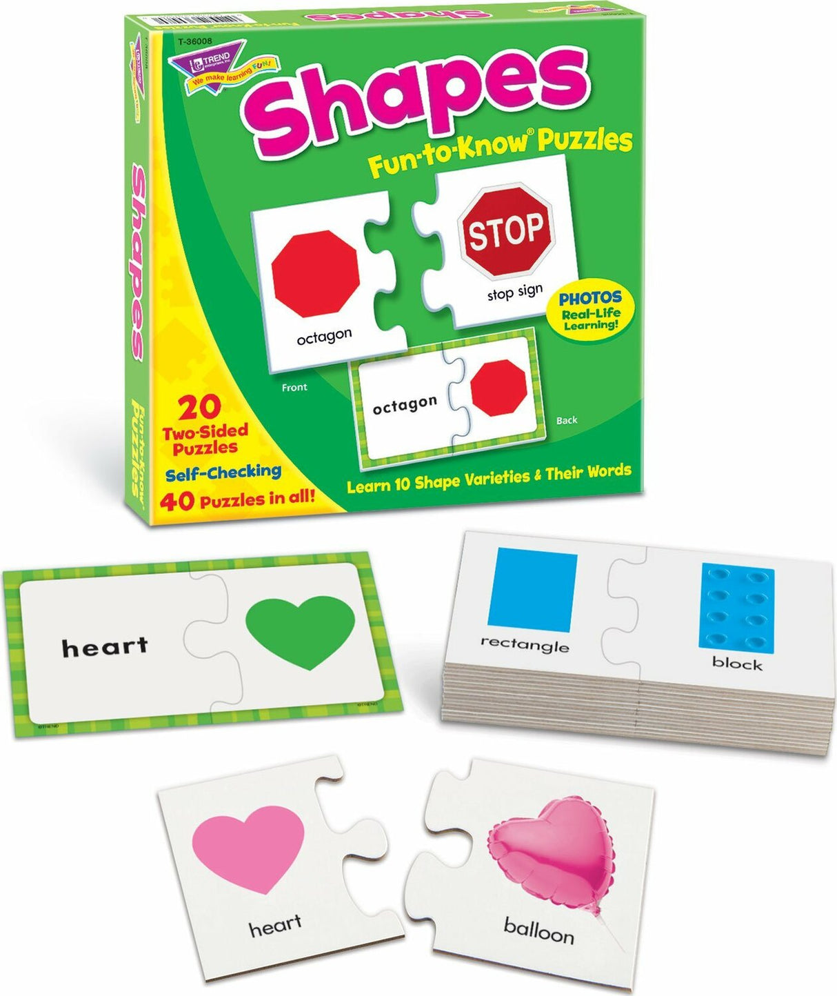 Shapes Fun-to-Know Puzzles