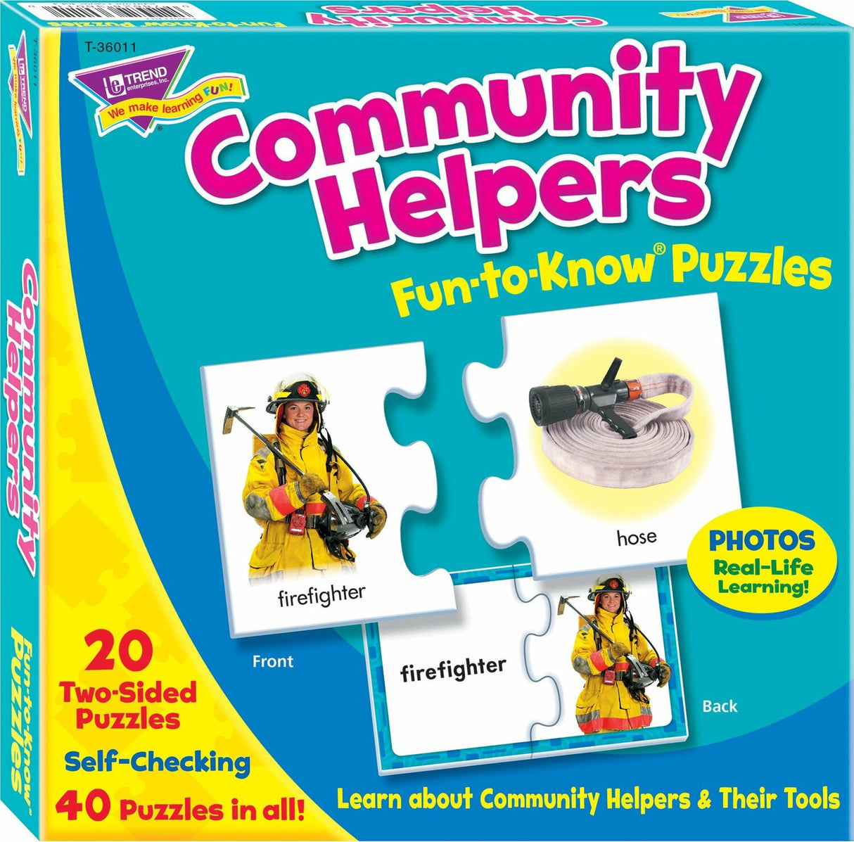 Community Helpers Fun-to-Know Puzzles