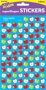 Tasty Apples Supershapes Stickers, 800 Ct