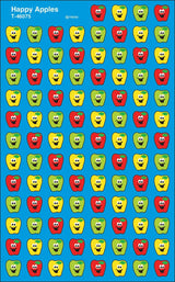 Happy Apples Supershapes Stickers, 800 Ct