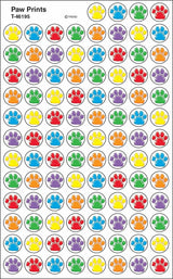 Paw Prints Superspots Stickers, 800 Ct