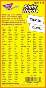 Sight Words Skill Drill Flash Cards