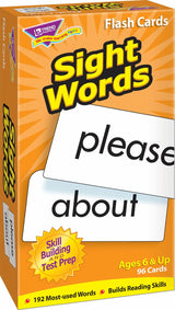 Sight Words Skill Drill Flash Cards