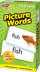 Picture Words Skill Drill Flash Cards