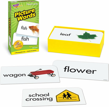 Picture Words Skill Drill Flash Cards