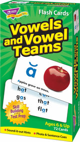 Vowels and Vowel Teams Skill Drill Flash Cards