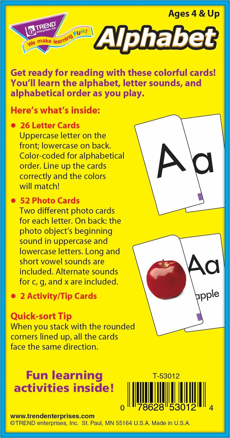 Alphabet Skill Drill Flash Cards