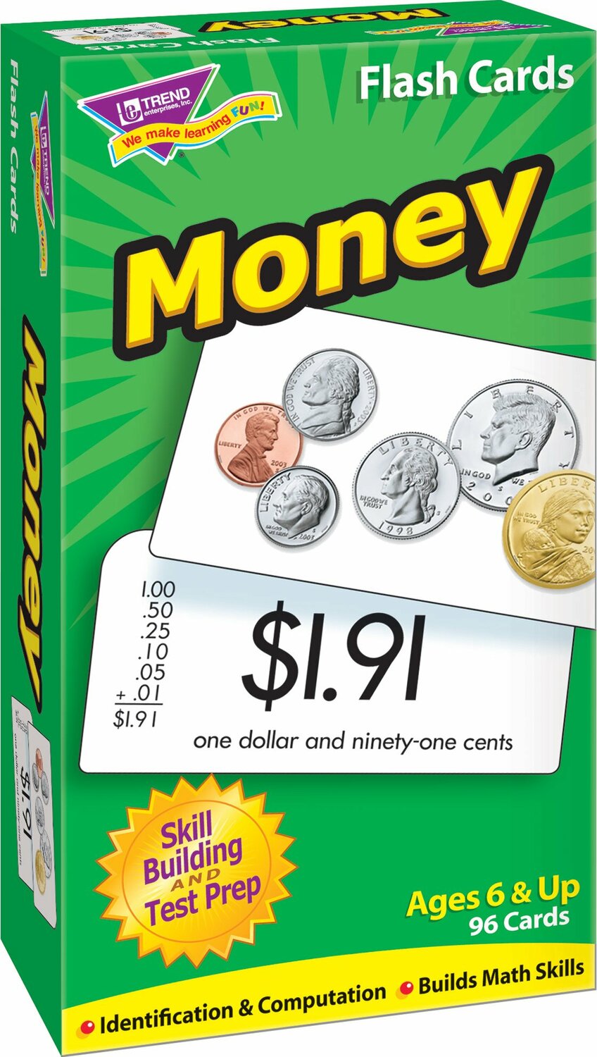 Money Skill Drill Flash Cards