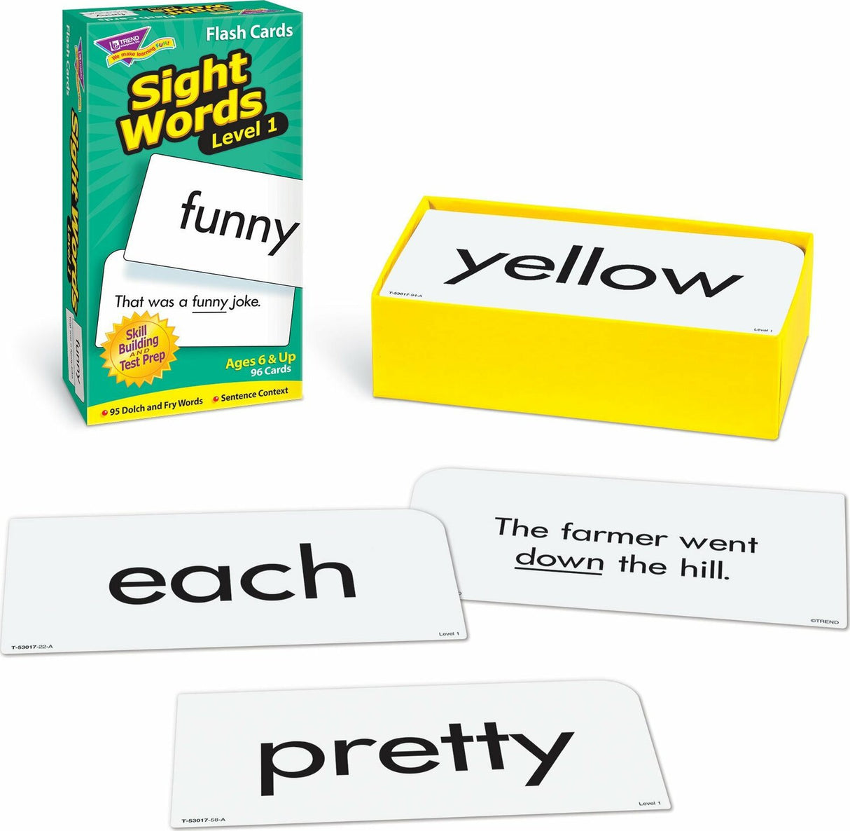 Sight Words-Level 1 Skill Drill Flash Cards