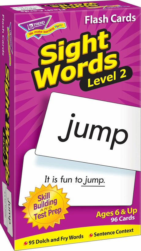 Sight Words-Level 2 Skill Drill Flash Cards