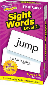 Sight Words-Level 2 Skill Drill Flash Cards