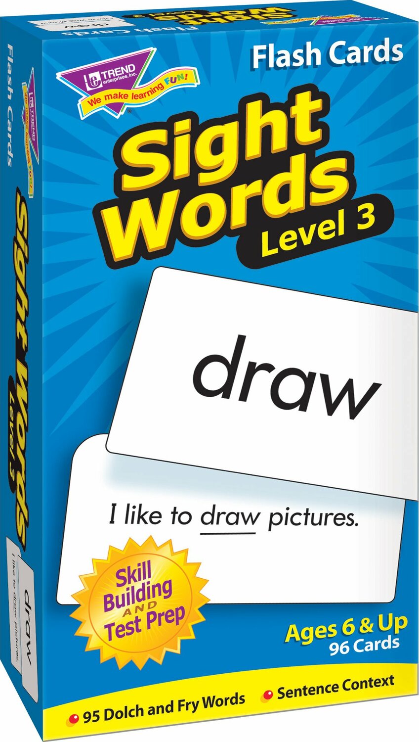 Sight Words  Level 3 Skill Drill Flash Cards