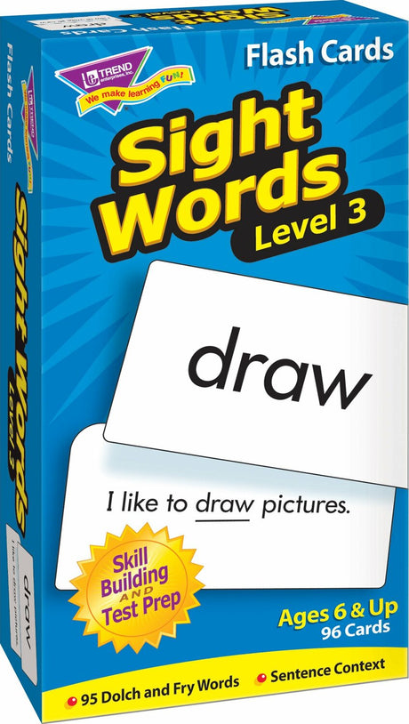 Sight Words-Level 3 Skill Drill Flash Cards