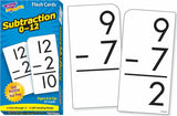 Subtraction 0-12 Skill Drill Flash Cards