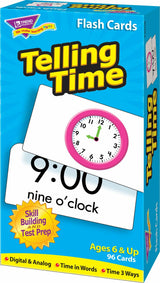 Telling Time Skill Drill Flash Cards