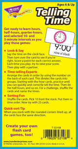 Telling Time Skill Drill Flash Cards