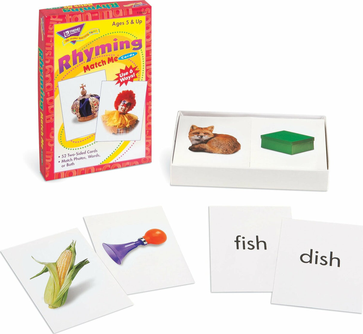 Rhyming Words Match Me Cards