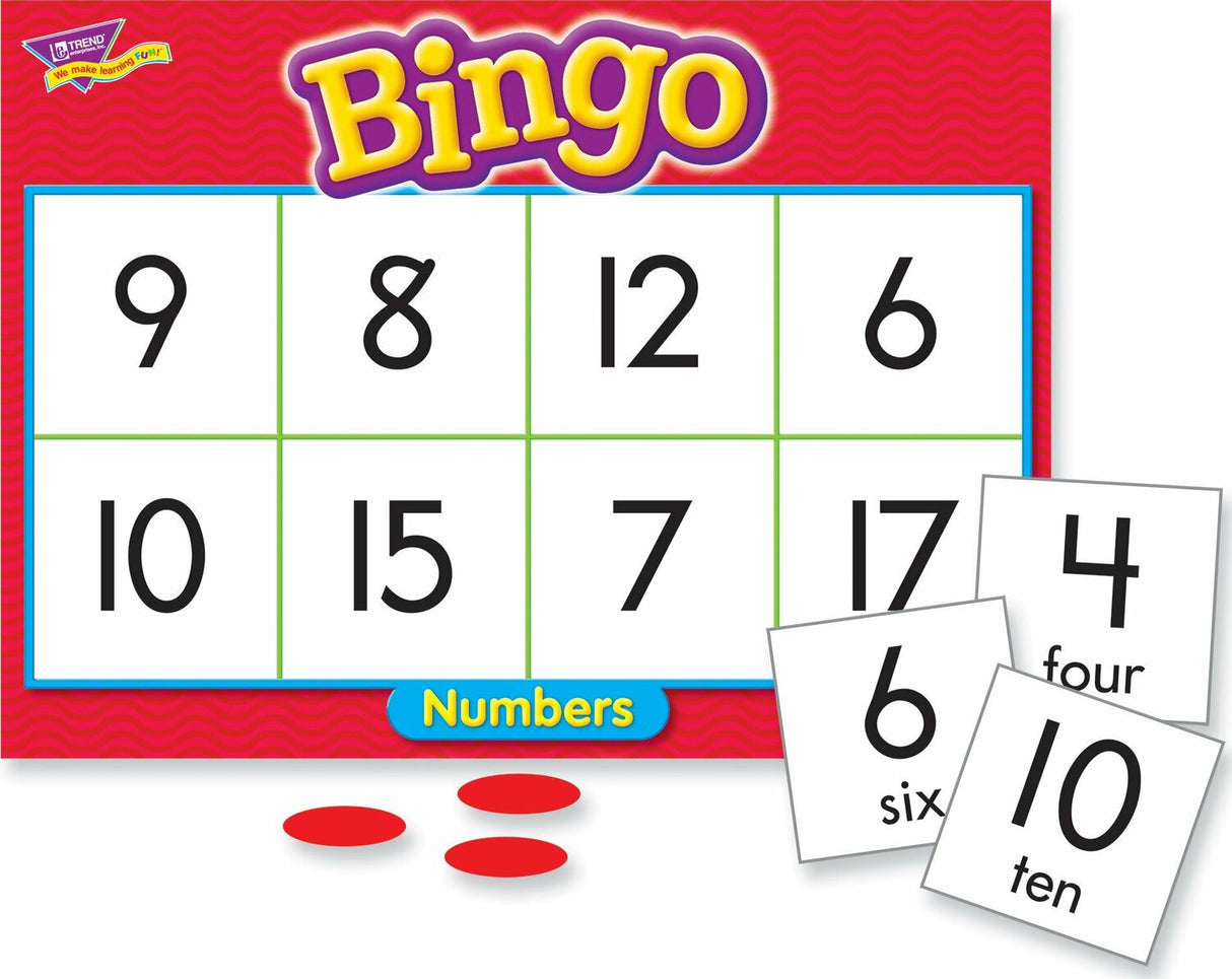 Numbers Bingo Game