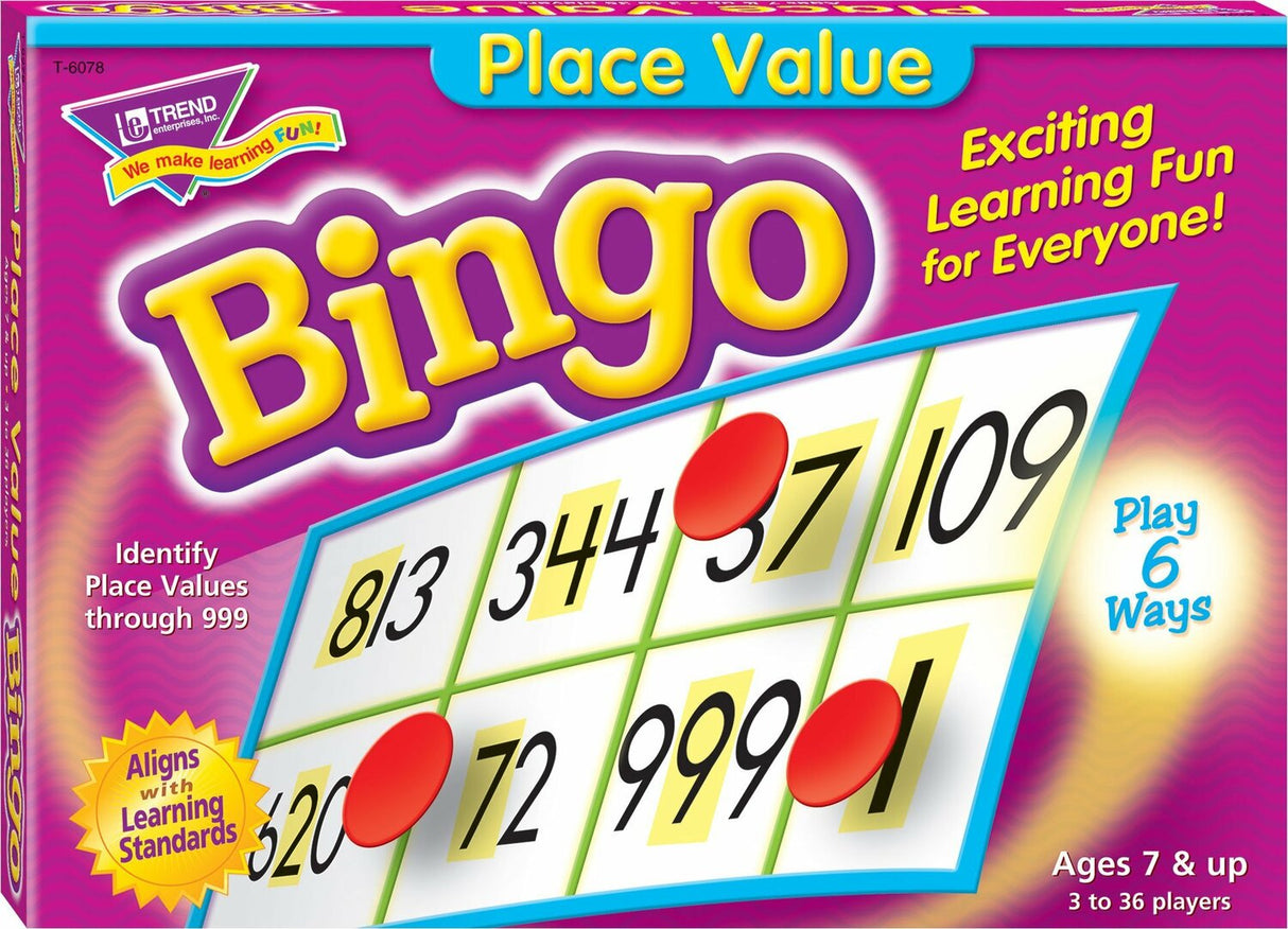 Place Value Bingo Game