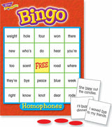 Homophones Bingo Game