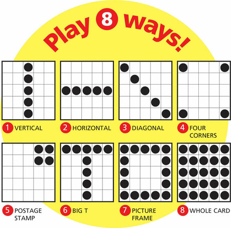 Parts Of Speech Bingo Game