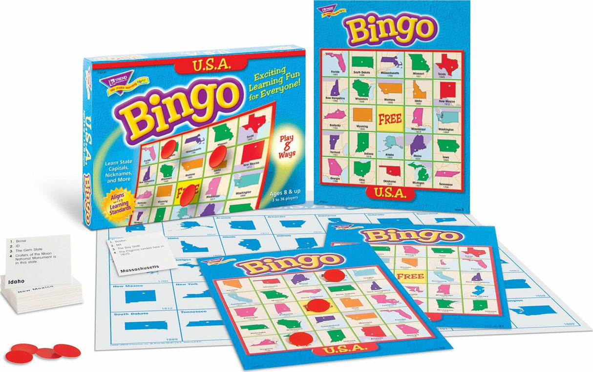 U.S.A. Bingo Game