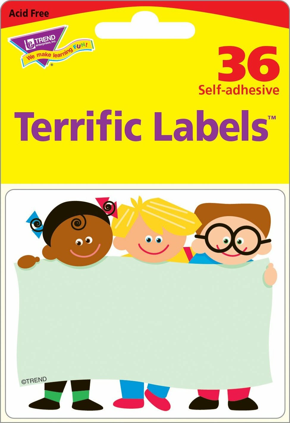 Trend Kids Terrific Labels, 36 Ct