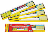 Gr. 3-5 Zaner-Bloser Desk Toppers Reference Name Plates, 36 Ct