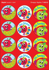 Snappy Apples/ Apple Stinky Stickers, 48 Ct