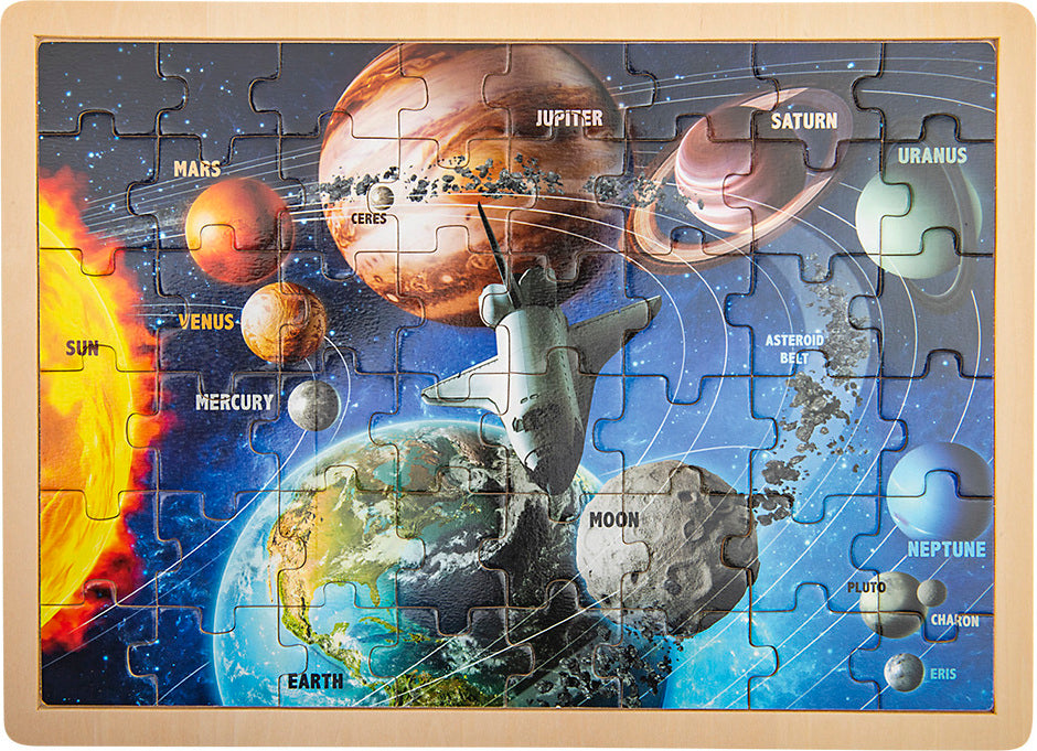 15.75" X 11.75" 48pc Space Puzzle