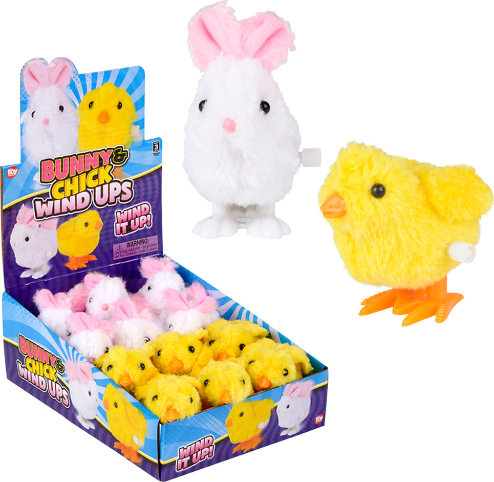 3" Bunny and Chick Wind Ups