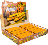 7" Die-cast Pull Back School Bus