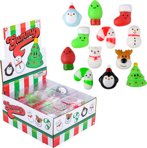 1.5" Gummy Christmas Characters