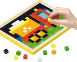 Cubika Wooden Pixel Cars Mosaic