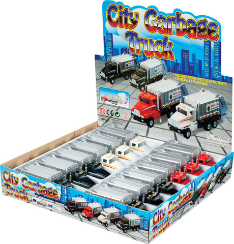 CITY GARBAGE TRUCK (Assorted Colors)