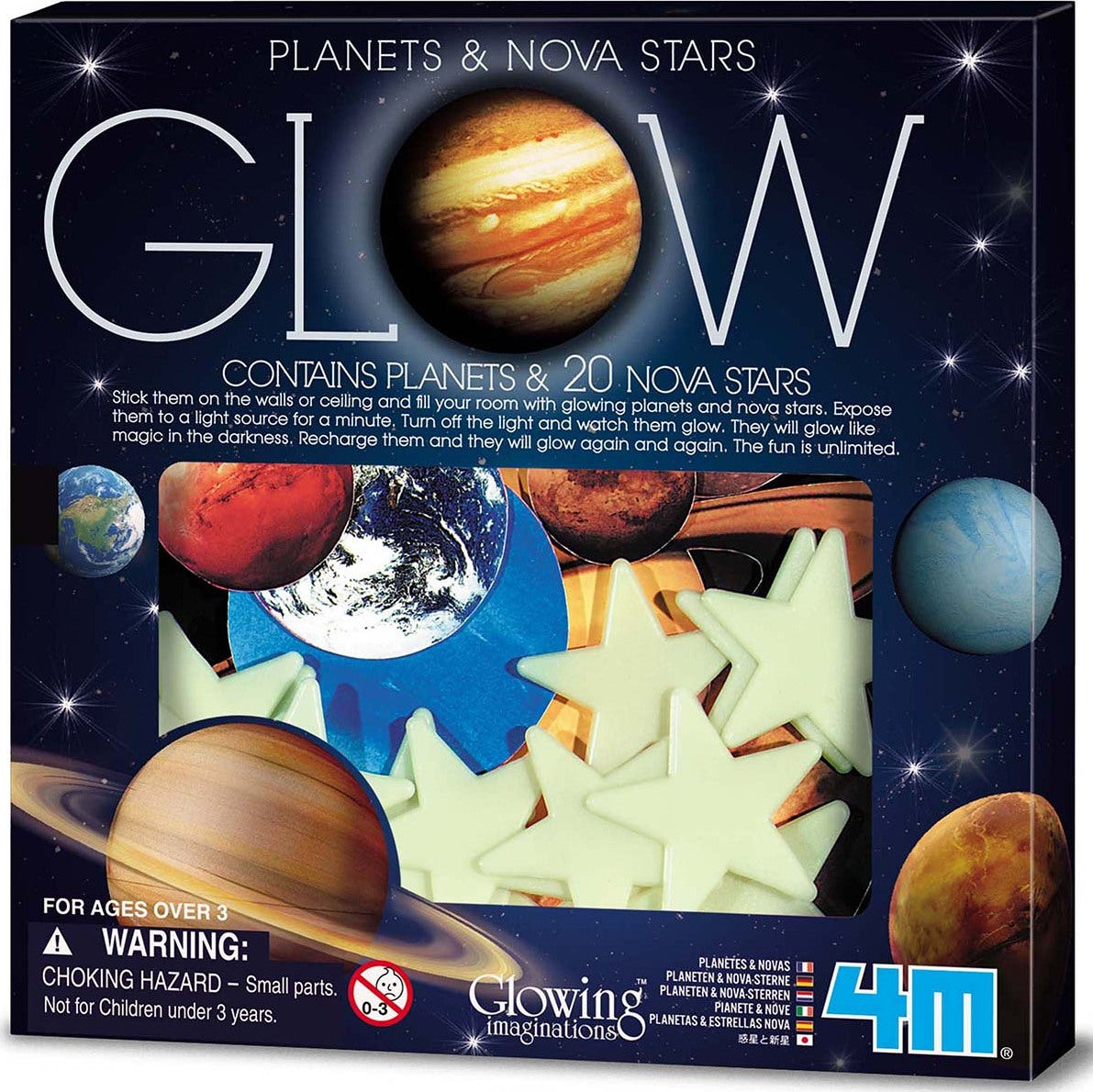 GLOW PLANETS & NOVA STAR IN BOX