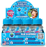 BubbleLick Sour Blue Raspberry Flavored Bubbles