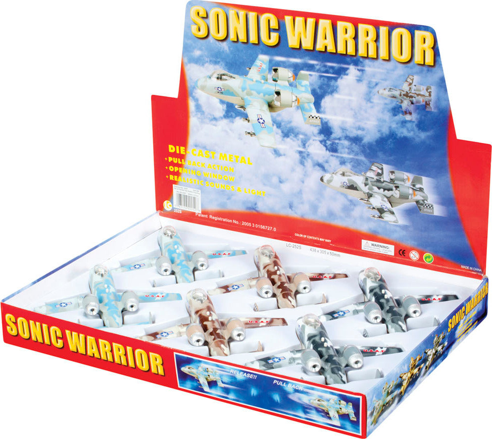 Rollin' Sonic Warrior Jet (Assorted Colors)