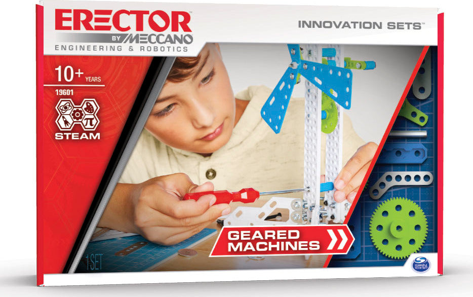 Erector by Meccano Geared Machines